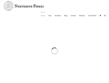 Tablet Screenshot of nurturingfibres.com
